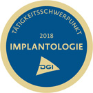 Tätigkeitsschwerpunkt Implantologie DGI